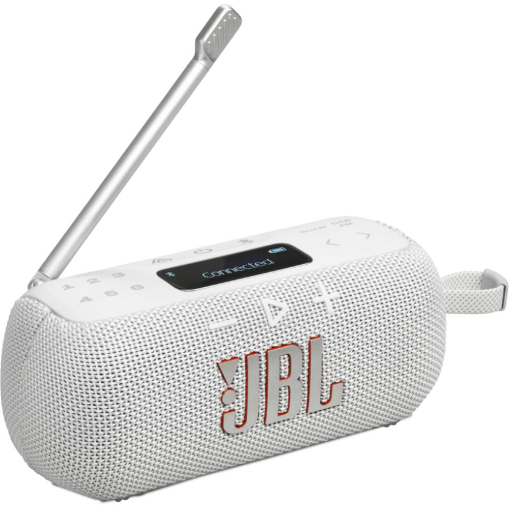 Prijenosni bežični bluetooth zvučnik JBL TUNER 3 WHT (DAB i FM) / Bijeli